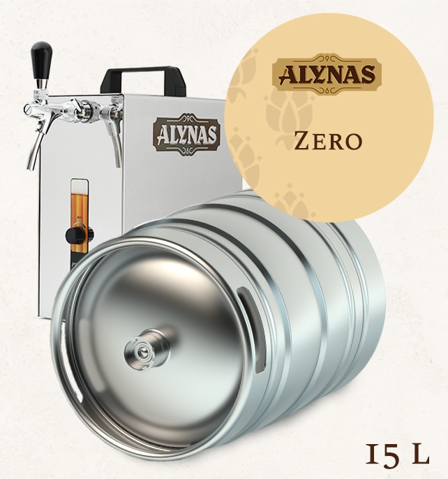 Nealkoholinis Alyno Zero, statinė 15L